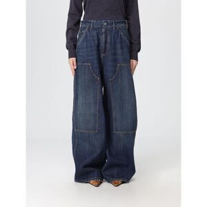 Maison Margiela Jeans Woman Blue
